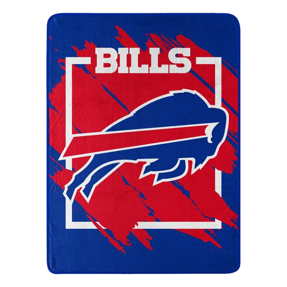 Buffalo Bills NFL Northwest 46"x60" Super Plush Throw Blanket