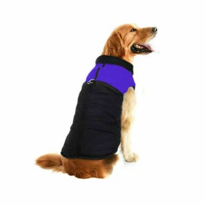 Waterproof Pet Dog Vest Jacket Winter Warm Padded Coat Small Large Puppy Clothes - Picture 1 of 32