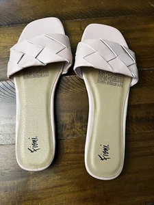 Nuevo con caja Fioni para mujer Mercer tejido deslizante beige talla 11 - Imagen 1 de 4