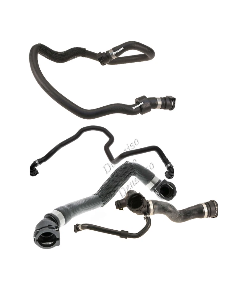 Set 4 pcs Upper & Lower Radiator Hose Fit 13-15 BMW 740 Li 740i Drive 740i 3.0v6 - Image 1 of 1