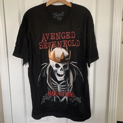 Avenged Sevenfold Hail To The King 2013 Bravado Graphic Shirt Sz XL - Image 1 of 4