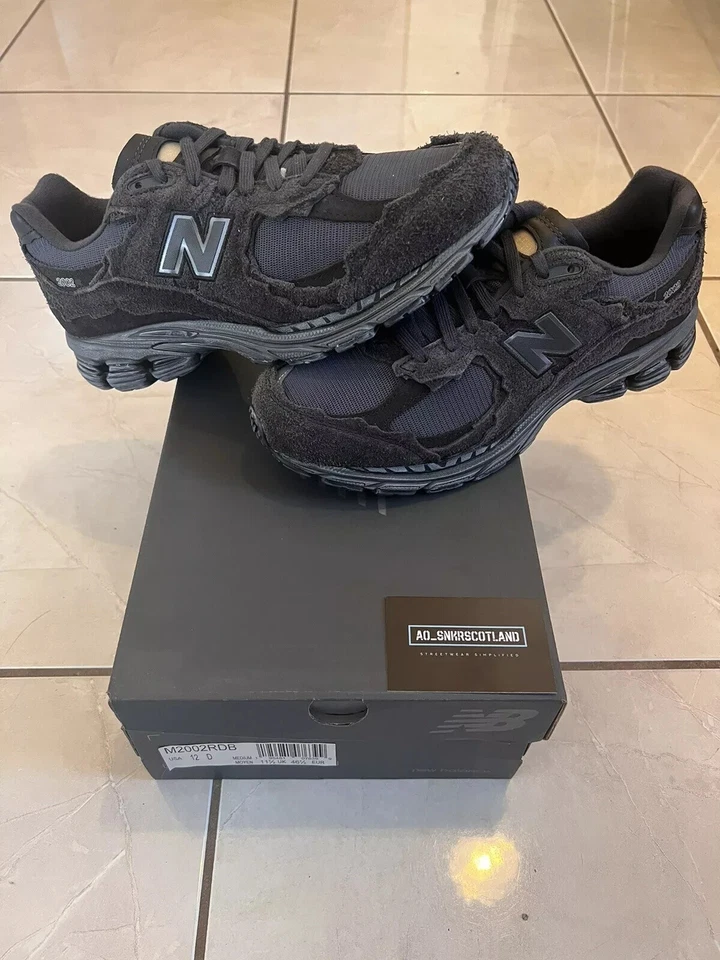 New Balance 2002R Protection Pack Phantom Black UK11.5 / US12 M2002RDB QuickP&P✅ - Image 1 of 4
