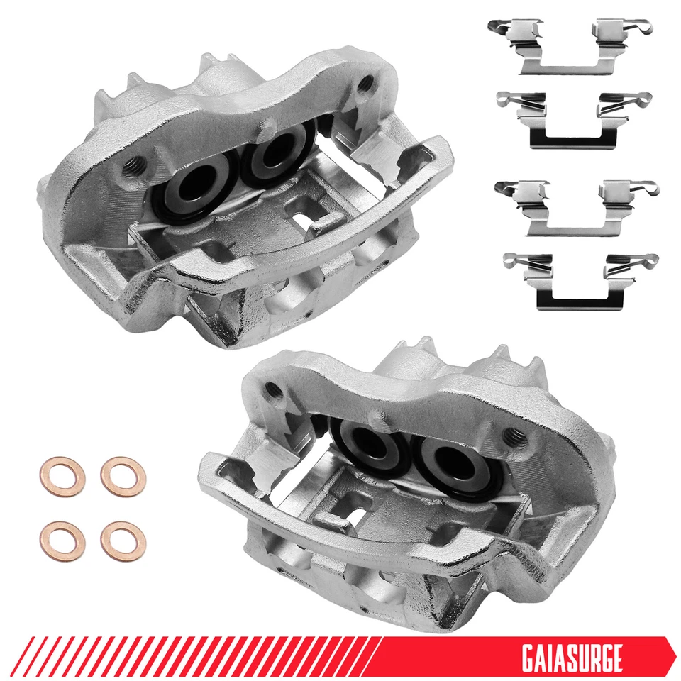 Rear Brake Calipers L+R For 1999 2000 2001 2002-2004 Ford F-250 F-350 Super Duty - Image 1 of 4