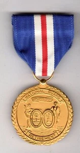 South Carolina National Guard Gold Retirement Medal SC - Picture 1 of 2