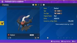 👻2023 Darkrai Event Untouched | Pokemon Scarlet & Violet👻 100% Legit  - Bild 1 von 4