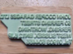 CLASSIC MINI JOHN COOPER SERVICE STAMP RARE UNUSED WORKS S MPI ROVER SPORTSPACK - Picture 1 of 1