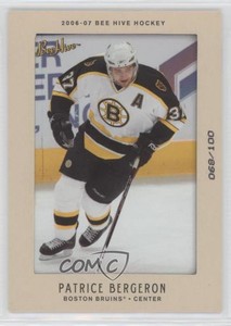 2006-07 Upper Deck Bee Hive Matte /100 Patrice Bergeron #91