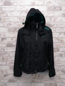 SUPERDRY The Windcheater Professional Jacke Damen S, schwarz, Fleece  - Bild 1 von 13