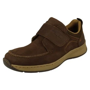 Herren Rieker '14358' Braunes Leder Freizeit Haken & Schlaufe Schuhe - Extra - Bild 1 von 18