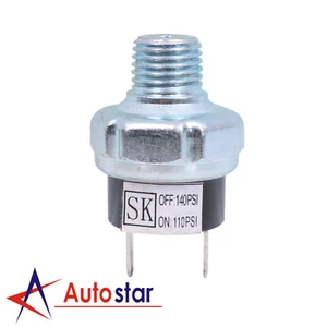 110-140PSI Air Pressure Switch Tank Mount Thread 1/4" NPT 12V/24V For Train Horn - Picture 1 of 12