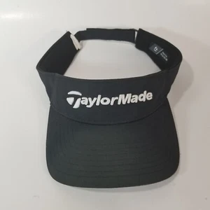 Taylor Made Golf Visor Cap Hat Black Adjustable outdoor sports - Picture 1 of 9