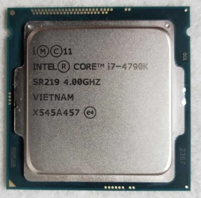 Intel Core i7-4790K Desktop Processor i7 4790K CPU LGA1150 Quad Core for Z97 H97 - Image 1 of 2