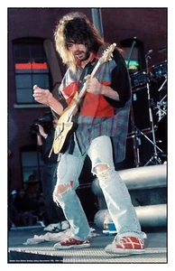 VAN HALEN LIVE IN DALLAS 1991 CALLEJÓN CONCIERTO FOTO PÓSTER GUITARRA HÉROE EDDIE 02 - Imagen 1 de 1