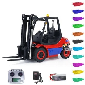 LESU 1/14 Hydraulic RC Forklift Remote Control Fork Lift Truck Transfer Car - Picture 1 of 15