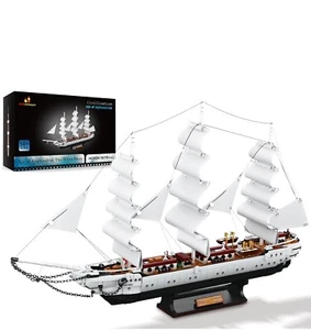 JMBricklayer Ship Building Toy - Sets for Adult 40104, White Swan - Picture 1 of 9