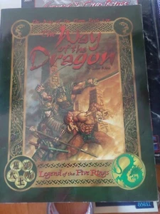 L5R The Way Of The Clans: Book One Way of Dragon PRG Guide Rule Book (AEG, 1999) - Picture 1 of 3