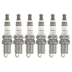 NGK Ruthenium HX High Ignitability Spark Plug Set (6 Pieces) For Audi V6 L6 H6 - Picture 1 of 1