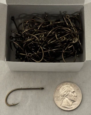 Ganchos Baitholder de bronce CANTIDAD 100 - talla 1 - nuevos - sin marca Foto 1 de 4