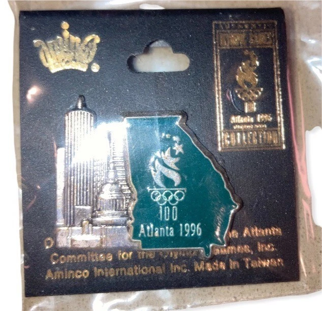 PIN Atlanta 1996 Juegos Olímpicos Atlanta Georgia 100 años Foto 1 de 1