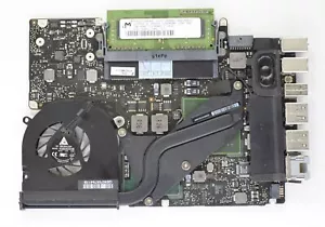๐ MacBook 13" A1278 2008 C2D P7350 2 GHz Logic Board 820-2327-A w/ 2GB RAM TES. - Picture 1 of 6