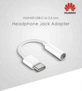 Original Huawei Type C To 3.5mm Aux Headphone Jack Adapter - Picture 1 of 4