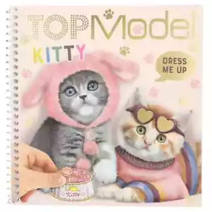 Create Your Top Model Kitty Design Sticker Book - Picture 1 of 4