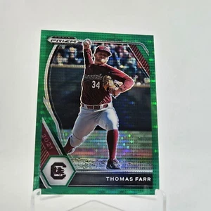 2021 Panini Prizm Draft Picks - Green Pulsar Prizm #PDP150 Thomas Farr (RC) - Picture 1 of 2