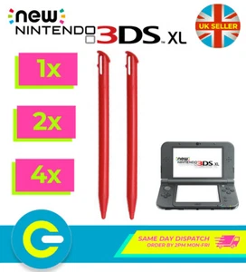 Red Plastic Stylus Pens for Nintendo NEW 3DS XL - Picture 1 of 5