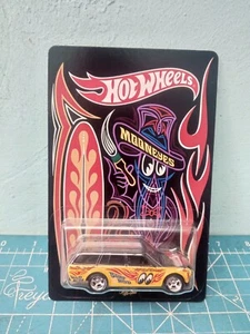 Hot Wheels Japan Convention SAMPLE 71 Datsun Bluebird 510 Wagon Mooneyes - Picture 1 of 8