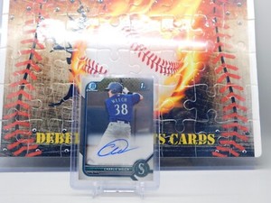 2022 Bowman Chrome Charlie Welch Prospect Auto CPA-CW Mariners