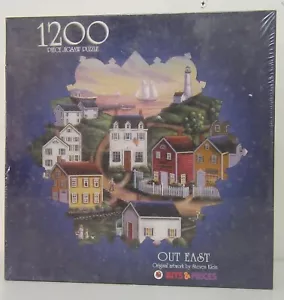 1999 Bits & Pieces "Out East" 1200 Piece Jigsaw Puzzle Steven Klein 33" Diameter - Picture 1 of 2