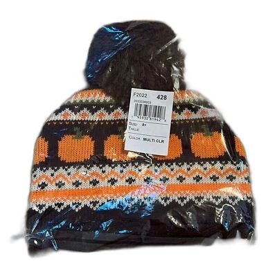 NWT - Gymboree- Fall/ Pumpkin Hat - Size 8+ - Image 1 of 3