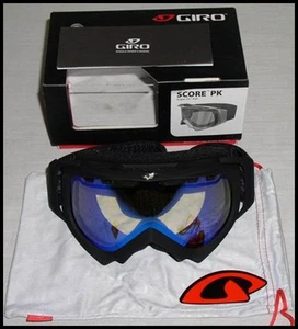 NEW GIRO SCORE SNOWBOARD SNOW GOGGLES MATTE BLACK W/ GOLD BOOST LENS - Picture 1 of 6