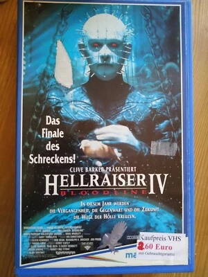 VHS RARITÄT: Clive Barker´s HELLRAISER 4 - BLOODLINE (1996)  - Bild 1 von 2
