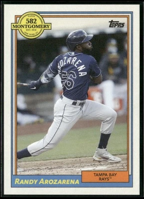 2022 Topps 582 Montgomery Club Set 2 #13 Randy Arozarena - Image 1 of 2