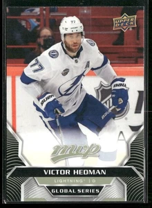 2020-21 Upper Deck MVP 2019 Global Series Sweden Variations Victor Hedman #GSS-2 - Picture 1 of 2