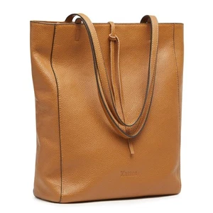 Genuine Leather Tote Bags for Women, Soft Shoulder Purses, Casual Handle Hand... - Picture 1 of 8