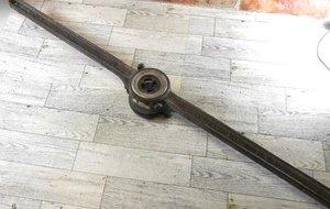 Wells Tool Co. Nummer 50 Gewindeschneideisenhalter Griff mit 3/8 Rohrmatrize Vintage - Bild 1 von 12
