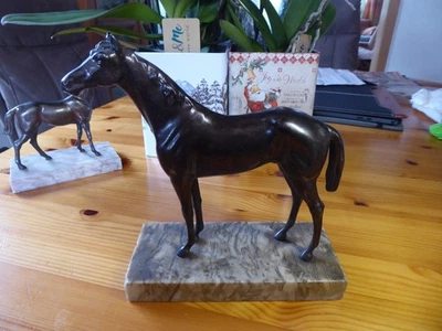  Metallpferd sehr alt  - Bild 1 von 4