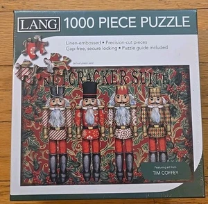Christmas Jigsaw Puzzle Nutcracker Suite By LANG, New/Sealed, 1000 Piece, 29x20 - Picture 1 of 4