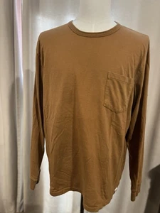 Best Made Co Men’s Single Pocket Long Sleeve Shirt Xl Tan/ Brownish Color - Picture 1 of 4