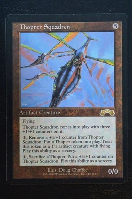 Magic The Gathering MTG THOPTER SQUADRON Exodus LP Lightly Played - Image 1 of 2