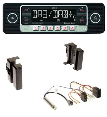 Dietz USB DAB MP3 Bluetooth Autoradio für Audi A4 B5 bis 99 A6 C4 bis 97 A8 D2 b - Bild 1 von 4