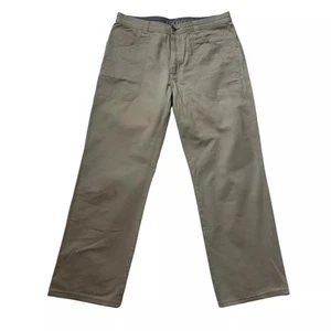 Oxbow Men’s Size L Trousers Khaki Ants Cotton Straight Leg Outdoors - Picture 1 of 6