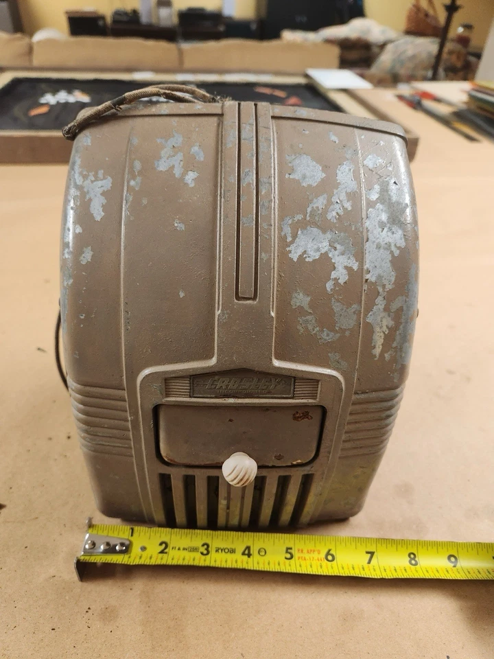 Винтажный оригинальный обогреватель под приборную панель для автомобилей Crosley 1940-х годов - Изображение 1 из 4