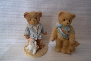 2 Cherished Teddies - Jeremy / HERZLICHEN GLÜCKWUNSCH - Bild 1 von 2