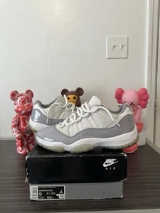 Jordan 11 Low Cement Grey Size 9 Men Shoes - Picture 1 of 7