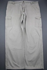 Pantalones de carga auténticos Wrangler para hombre edición beige talla 42x32 (MSR 42x31) - Imagen 1 de 11