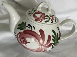 Vintage Portmeirion Tea Pot 6" Tall ~ Designed By Angharad Menna In 1990’s Disc - Picture 1 of 4