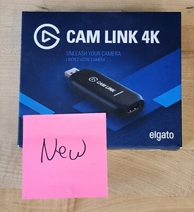 BRAND NEW! Elgato Cam Link 4K Capture Card Broadcast Live Video Capture Device - Photo 1/2